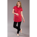 Těhotenská halenka/tunika BIMO - Červená