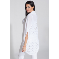 Kardigan Fobya F283 - Bílá