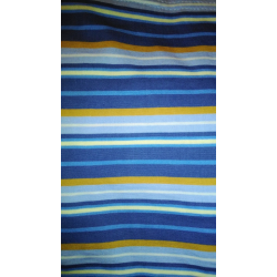 Těhotenský pás/top se stuhou - Modrý proužek