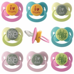 Šidítko Love ergonomické silikon 0-6m