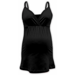 Kojící a těhotenské tílko EMA - Černá