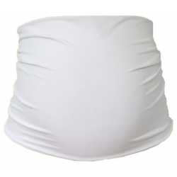 Těhotenský pás Bavlna - bílý