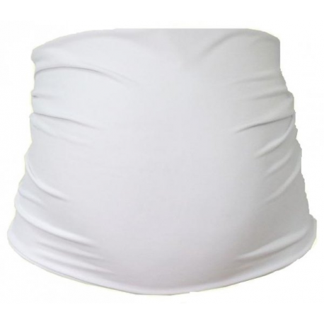 Těhotenský pás Bavlna - bílý