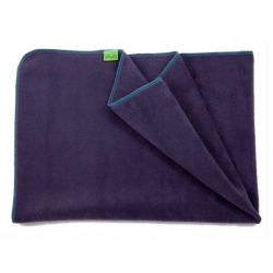 Fleecová deka do kočárku lehká 70x100cm - Fialová