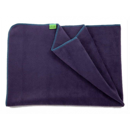 Fleecová deka do kočárku lehká 70x100cm - Fialová