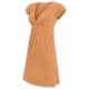 Těhotenské šaty JOŽÁNEK, KR - Světle oranžová