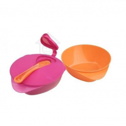 2 misky s víkem a lžičkou Tommee Tippee Explora, 7+m