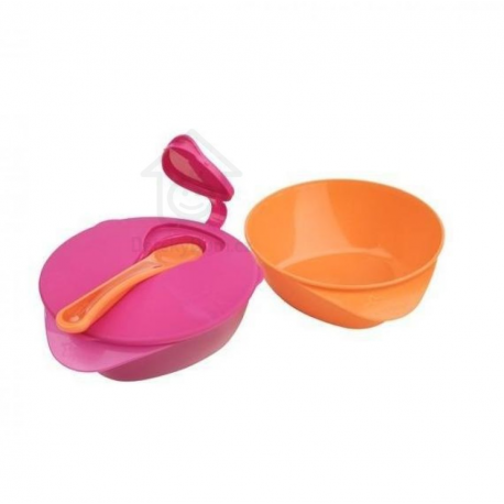 2 misky s víkem a lžičkou Tommee Tippee Explora, 7+m