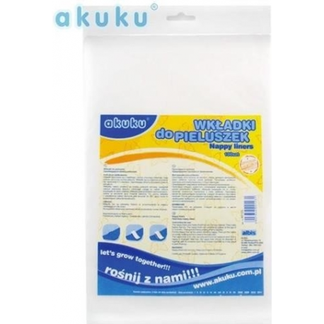 Separační plenky Akuku, 100ks