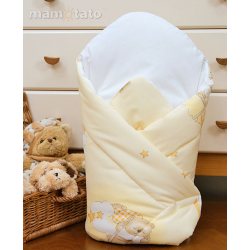 Zavinovačka Medvídek na obláčku - Žlutá