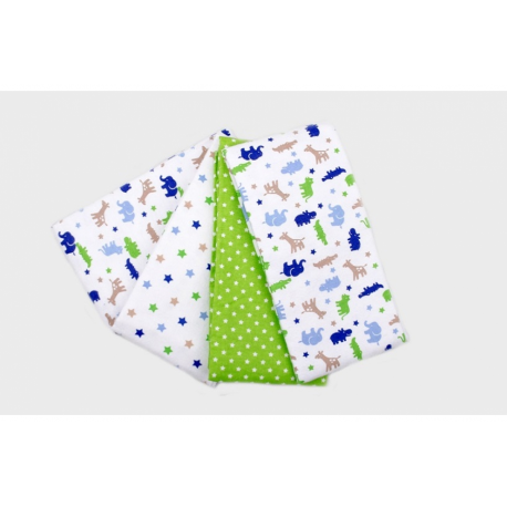 Látkové pleny Zelení krokodýly