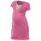 Noční košile pro těhotné a kojící matky Lucie, KR – růžová