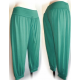 Harémové kalhoty Aladinky - 1/2 zelená