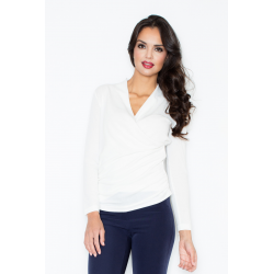 Dámský svetr Figl M247 - Ecru