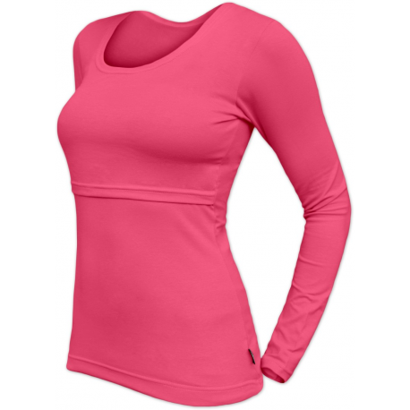 Tričko pro snadné kojení KATEŘINA, DR - Lososově růžová
