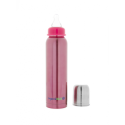 Láhev termoizolační OrganicKidz 270ml růžová