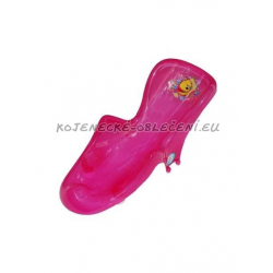 Léhátko ke koupání - průsvitné růžové