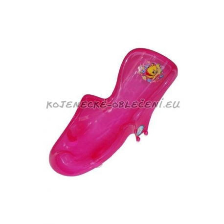 Léhátko ke koupání - průsvitné růžové