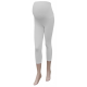 Těhotenské 3/4 legíny - bílé