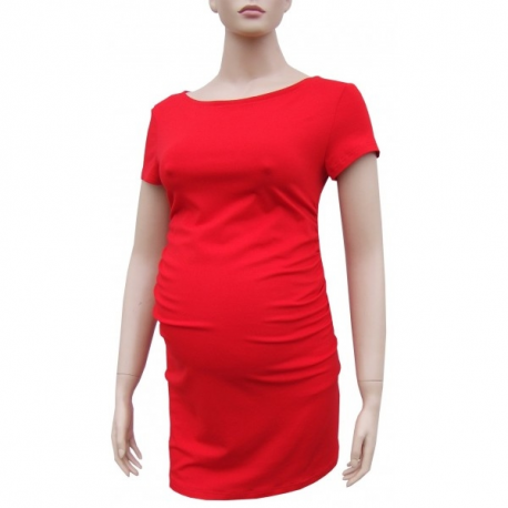 Těhotenská tunika KAZA - Červená