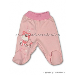 Polodupačky Medvídek s hvězdičkou - Růžová