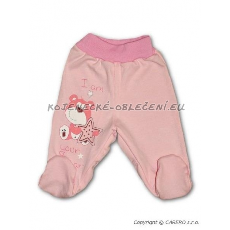 Polodupačky Medvídek s hvězdičkou - Růžová
