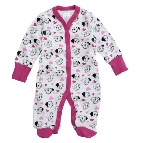 Dětský overal - pyžamko Dalmatin