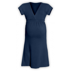 Těhotenské šaty ŠARLOTA , KR - Jeans