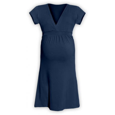 Těhotenské šaty ŠARLOTA , KR - Jeans