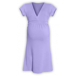 Těhotenské šaty ŠARLOTA , KR - Šeříková