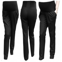 Těhotenské kalhoty KORFI - černé