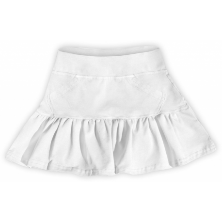 Dívčí sukýnka JOŽÁNEK - Bílá