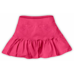 Dívčí sukýnka JOŽÁNEK - Lososově červená