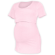 Tričko pro snadné kojení KATEŘINA, KR - Světle růžová
