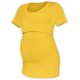 Tričko pro snadné kojení KATEŘINA, KR - Žlutooranžová