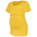 Tričko pro snadné kojení KATEŘINA, KR - Žlutooranžová