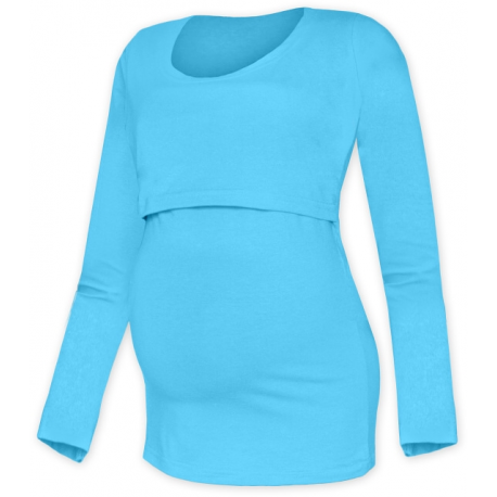 Tričko pro snadné kojení KATEŘINA, DR - Tyrkys